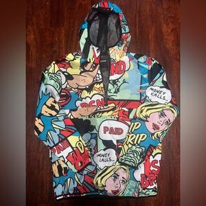 Reason Graphic Comic Print Jacket